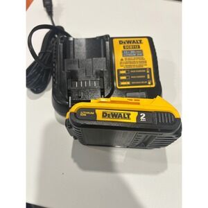 DeWalt DCB112 12V/20V MAX Lithium Ion Battery Charger‎ & DCB203 2.0Ah Battery